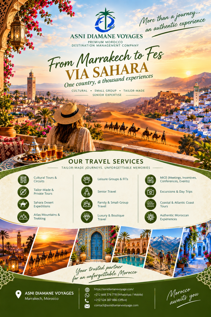 Marrakech to Fes via Sahara: Discover the Heart of Morocco