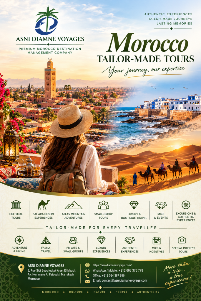 Morocco tailor-made tours agencies-2026